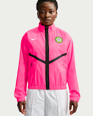 Nigeria Women's Nike Dri-FIT Soccer Anthem Jacket. Nike.com